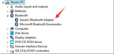 generic bluetooth adapter driver windows 7 64 bit dell